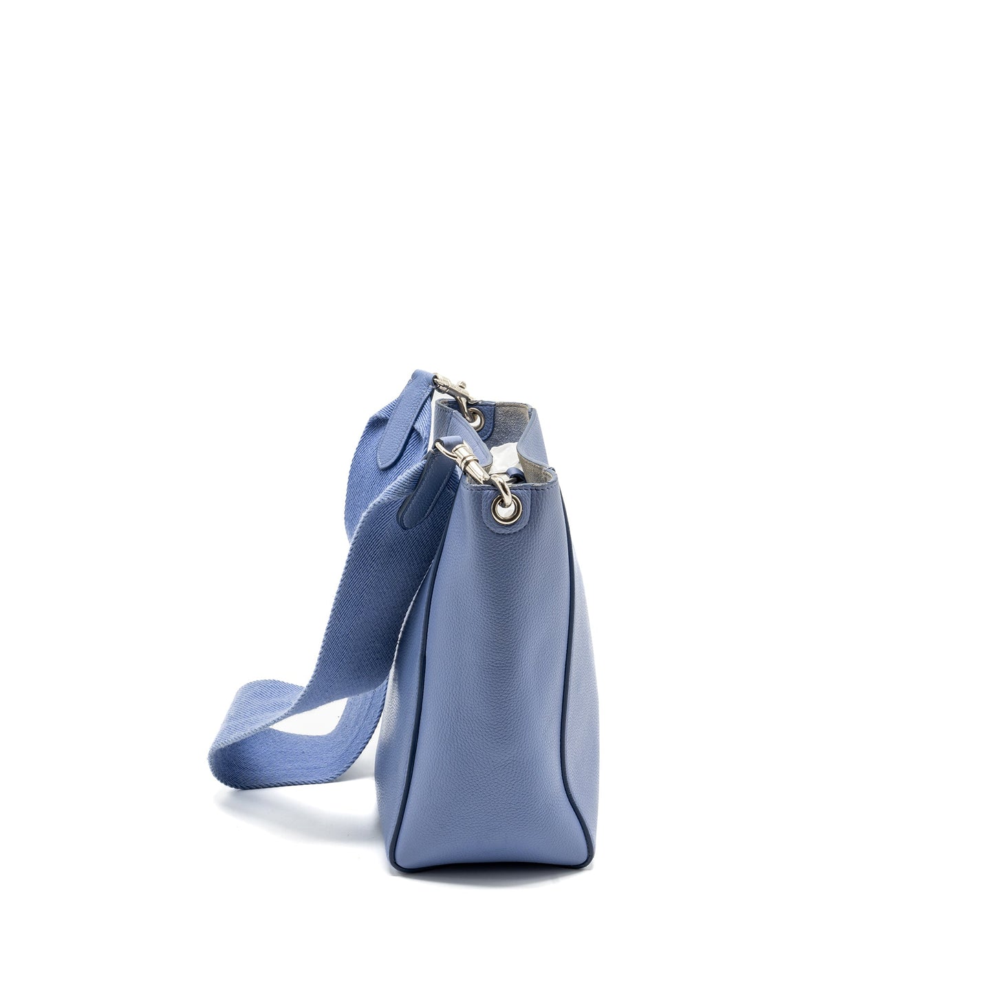 Celine Sangle Purse Calfskin Light Purple Handbag Bucket Bucket Bag