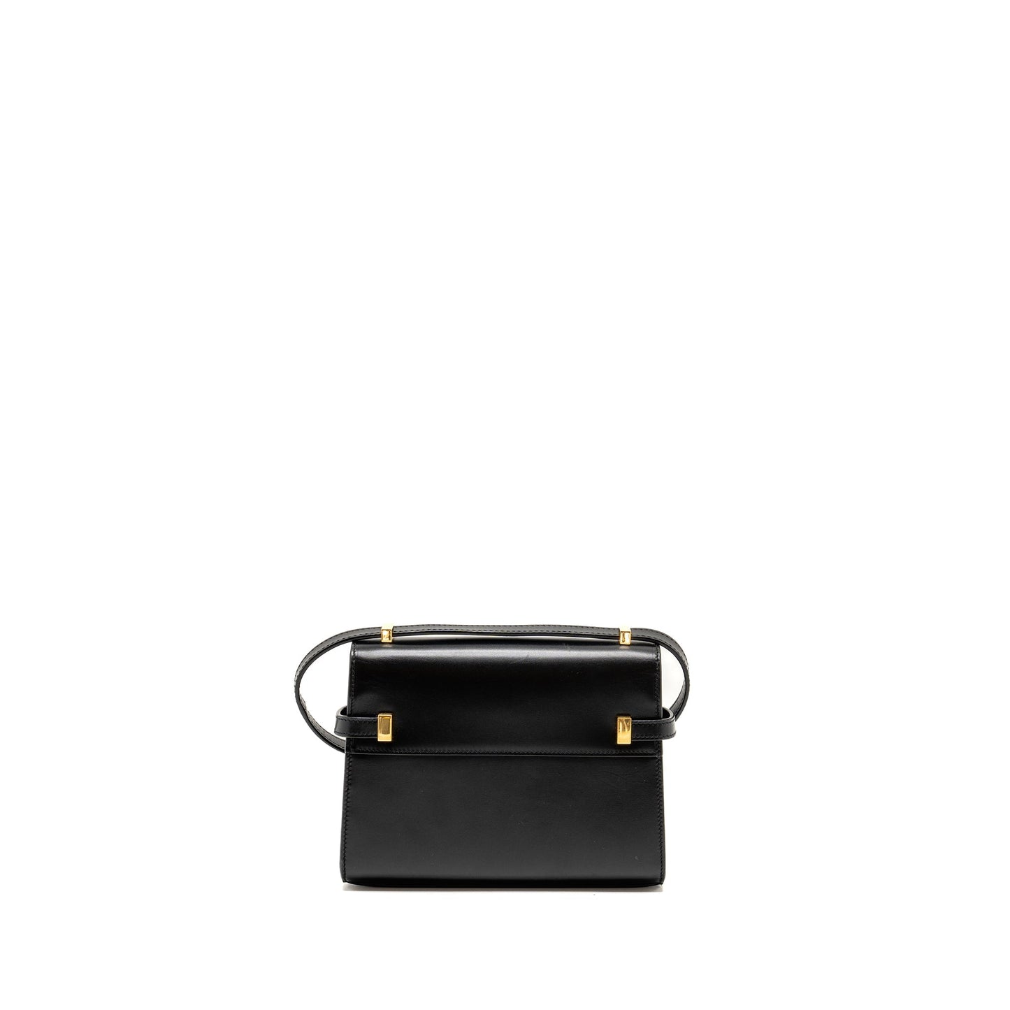 YSL Saint Laurent Saint Laurent Manhattan Purse Calfskin Travel Bag Black