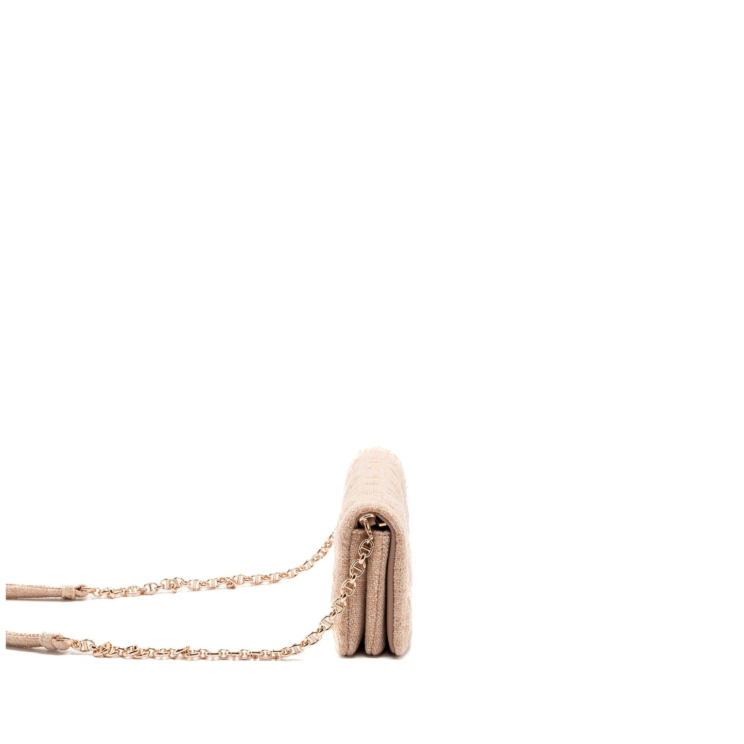 Dior Caro Pouch Light With Hardware Handbag Canvas Pink Travel Bag