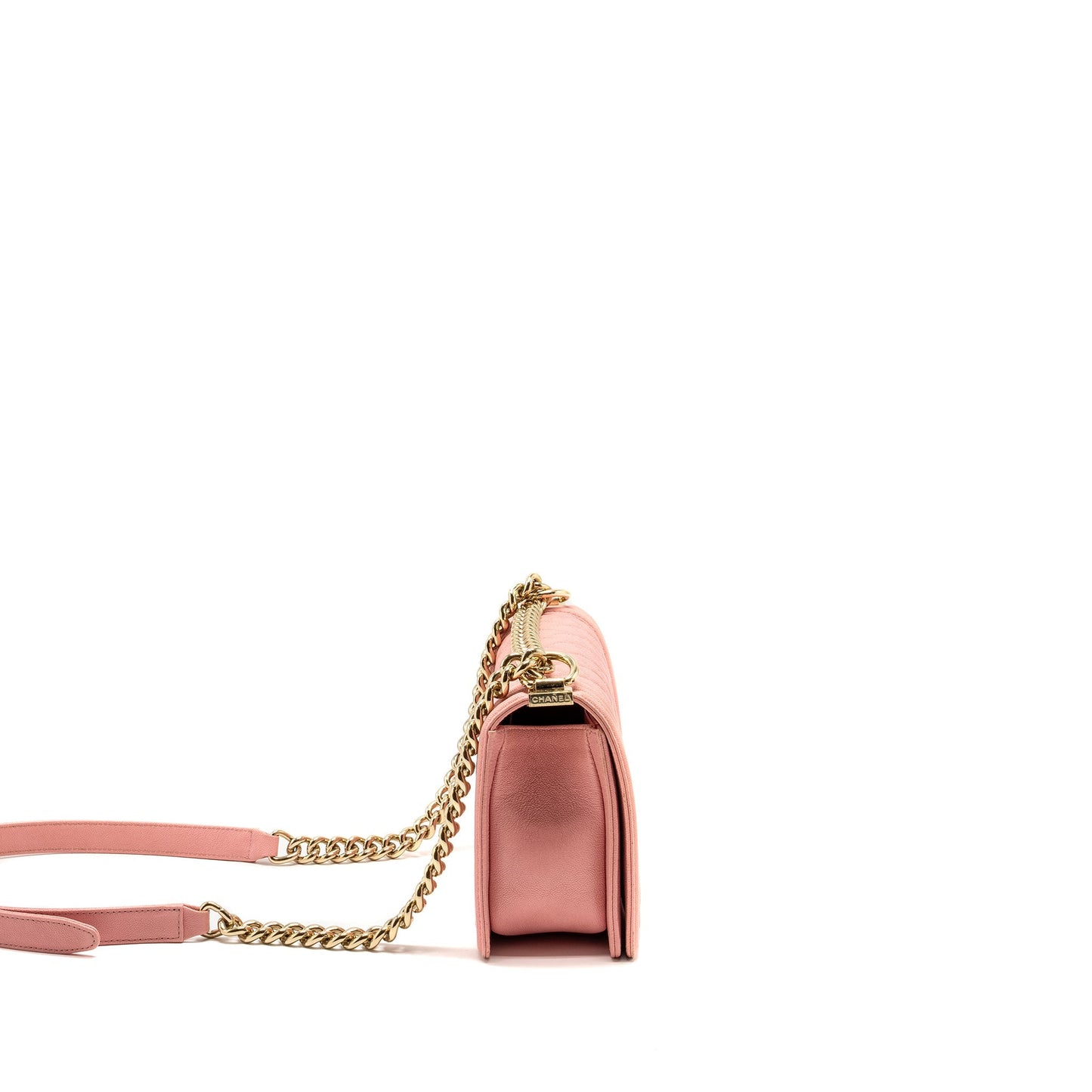 Chanel Boy Caviar LGHW Pink Handbag Lghw 1