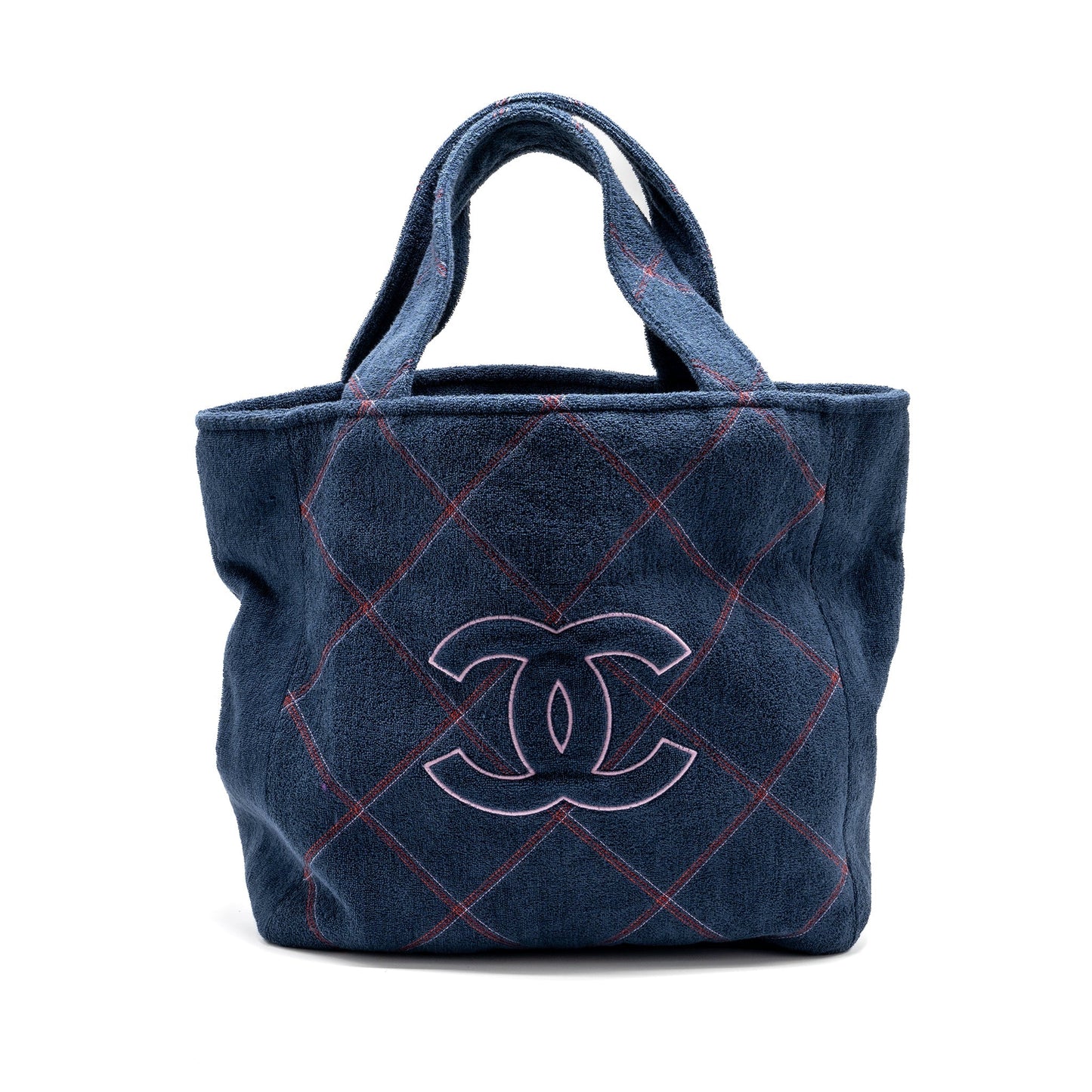 Chanel Coco Beach Towel Set Terry Cloth Tote Bag