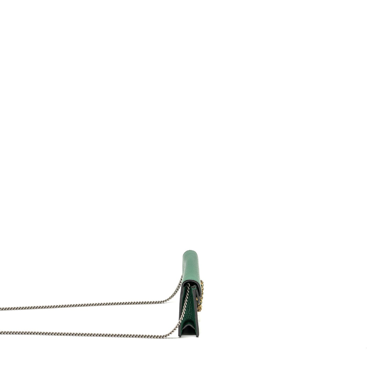 Gucci Super Dionysus Calfskin Handbag Green Mini Travel Bag