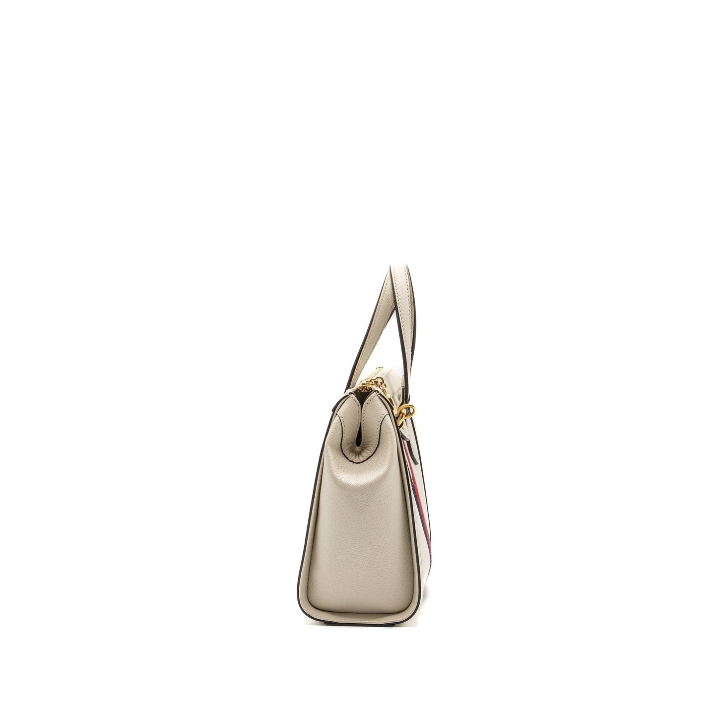 Gucci Ophidia Tote Bag Calfskin Multicolour White Small