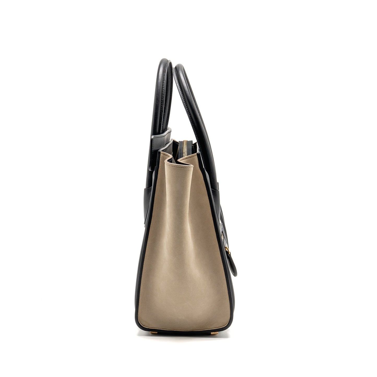 Celine Micro Luggage Purse Calfskin Multicolour Handbag White Travel Bag