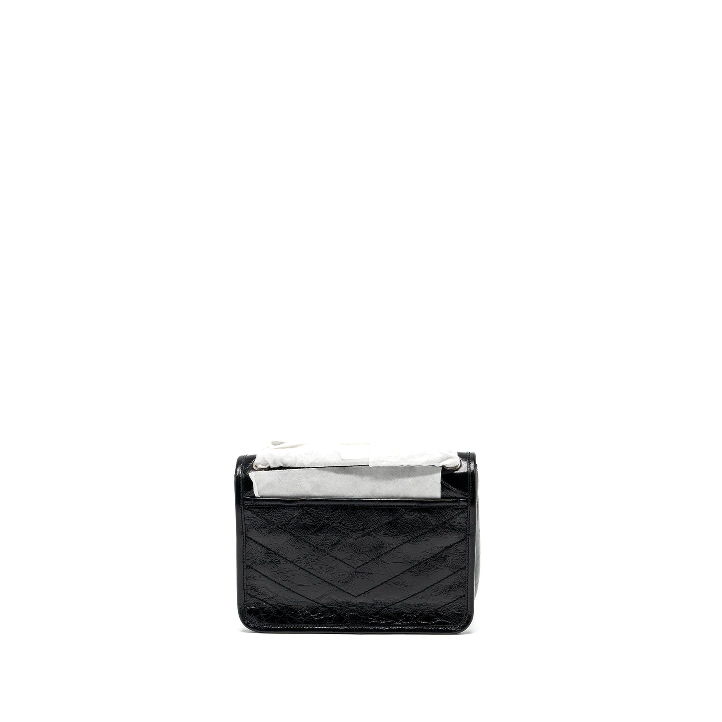 YSL Saint Laurent Saint Laurent Niki Baby Travel Bag Leather Black