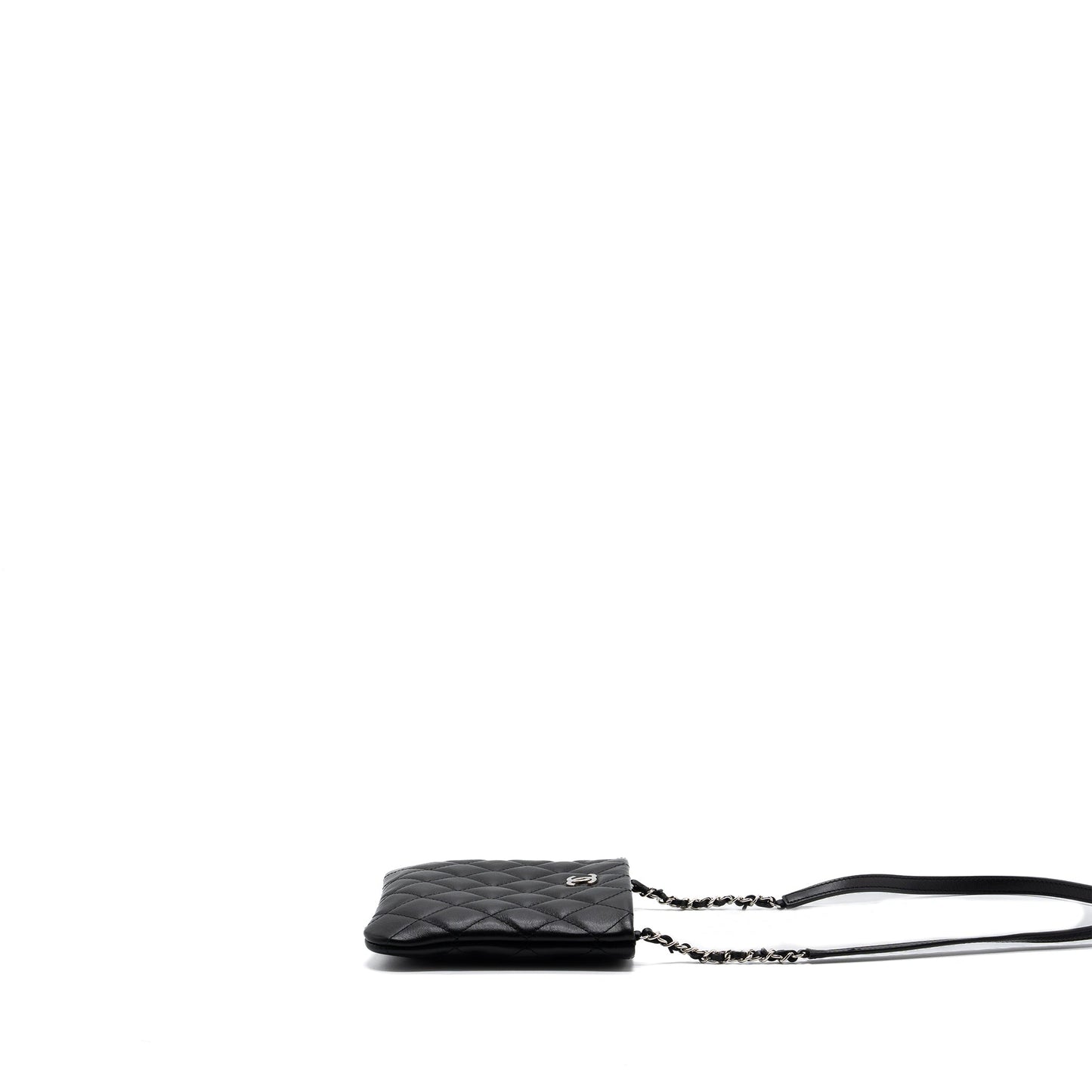 Chanel LAMBSKIN SHW Black Shoulder Bag
