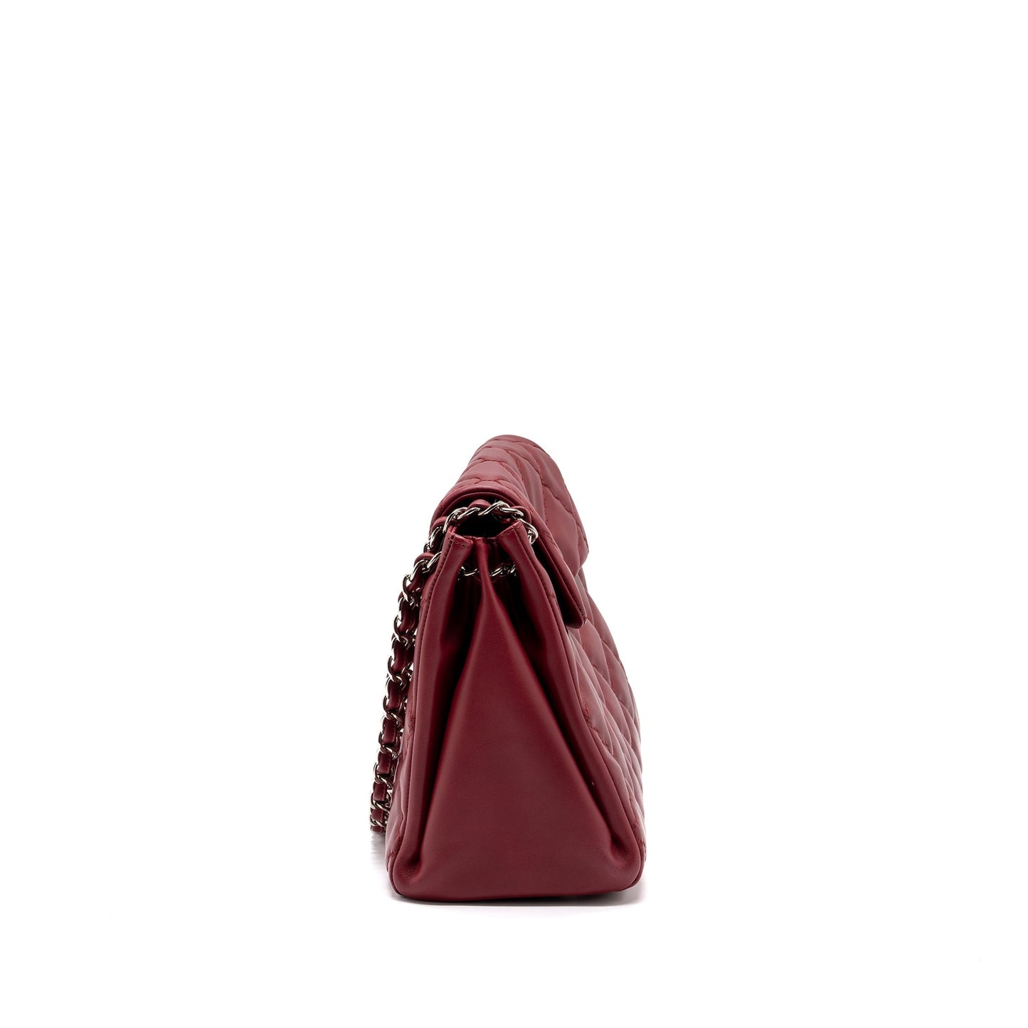 Chanel Hampton Calfskin SHW Red Tote Bag