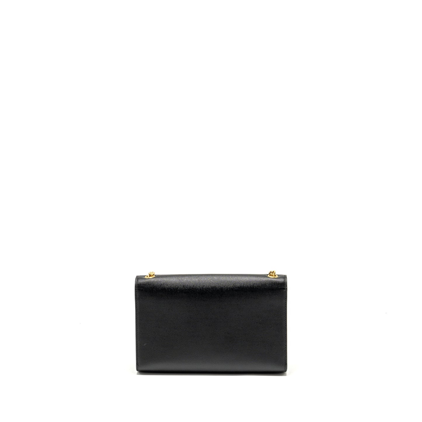 YSL Saint Laurent YSL Saint Kate Purse Grained Calfskin Travel Black Medium Travel Bag