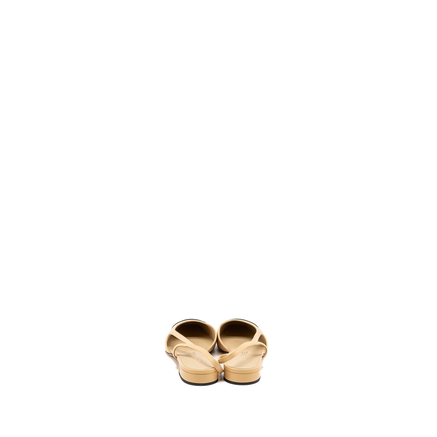 Chanel Black Beige Shoes