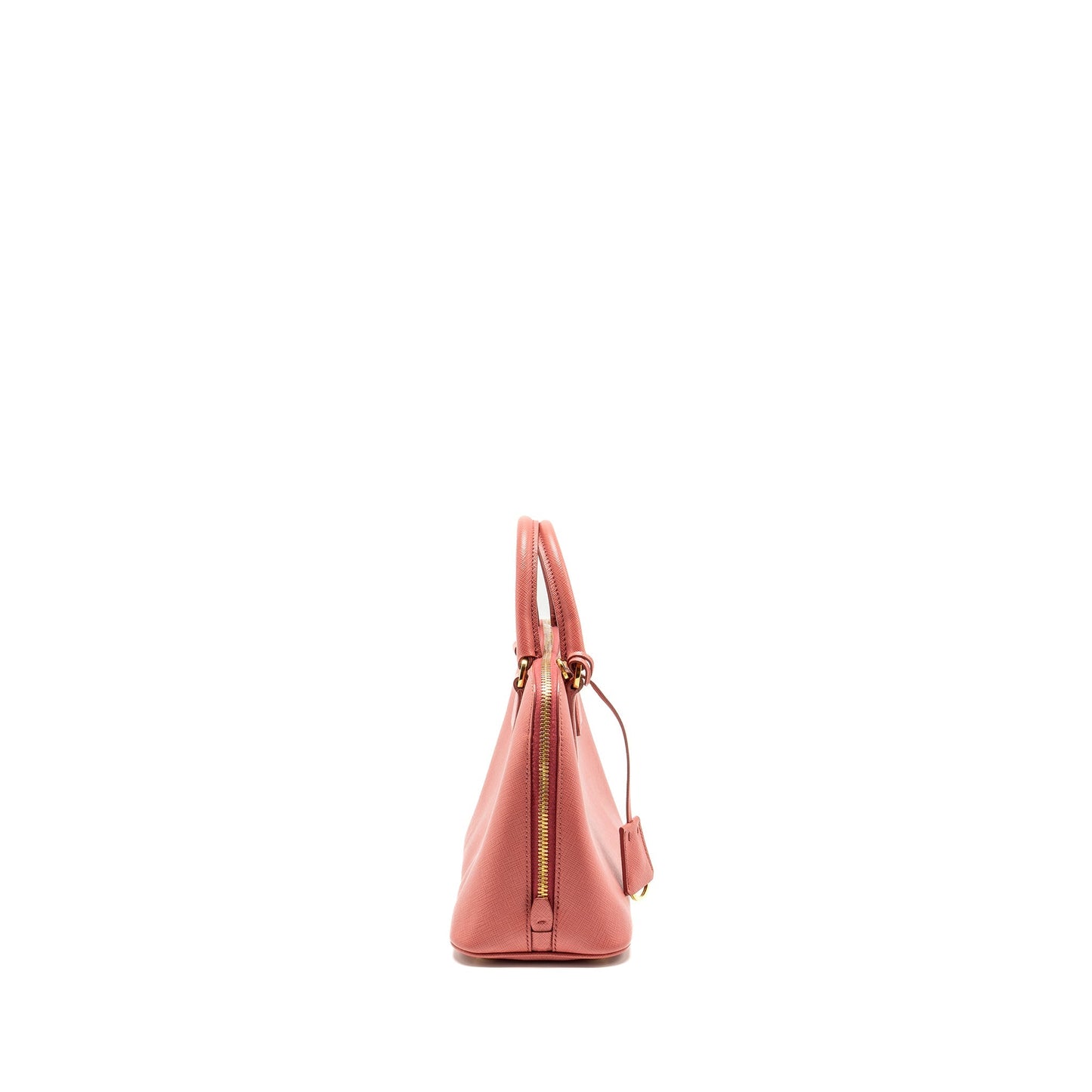 Prada Saffiano Promenade Purse Handbag Pink Travel Bag