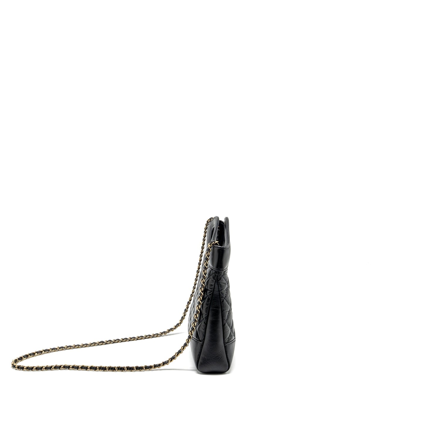 Chanel 31 Calfskin LGHW Microchip Black Mini Bag