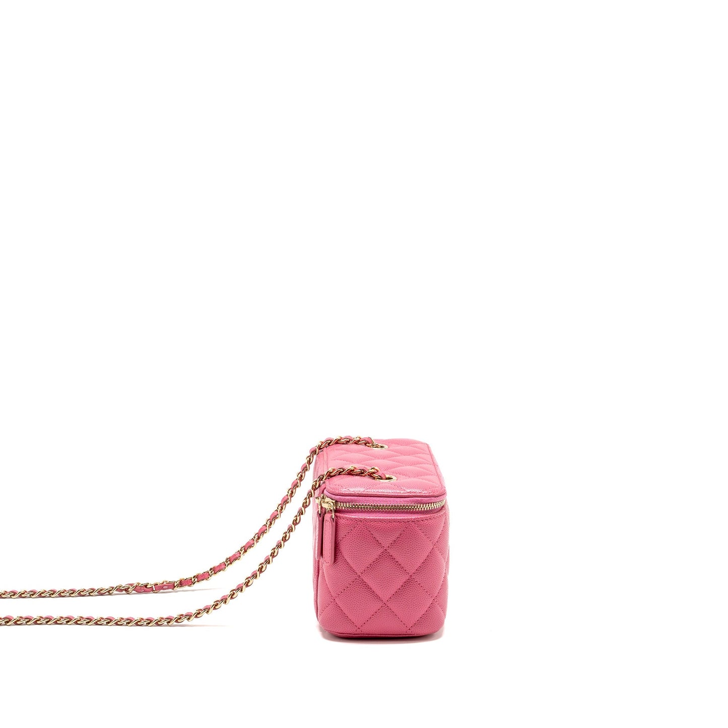 Chanel Long Vanity Caviar LGHW Pink Handbag 3