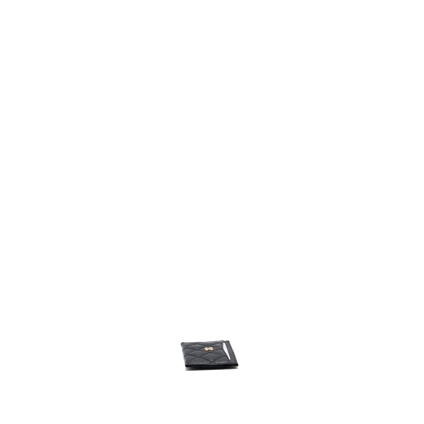 Chanel classic card holder caviar GHW microchip Black Wallet Case Ghw Microchip