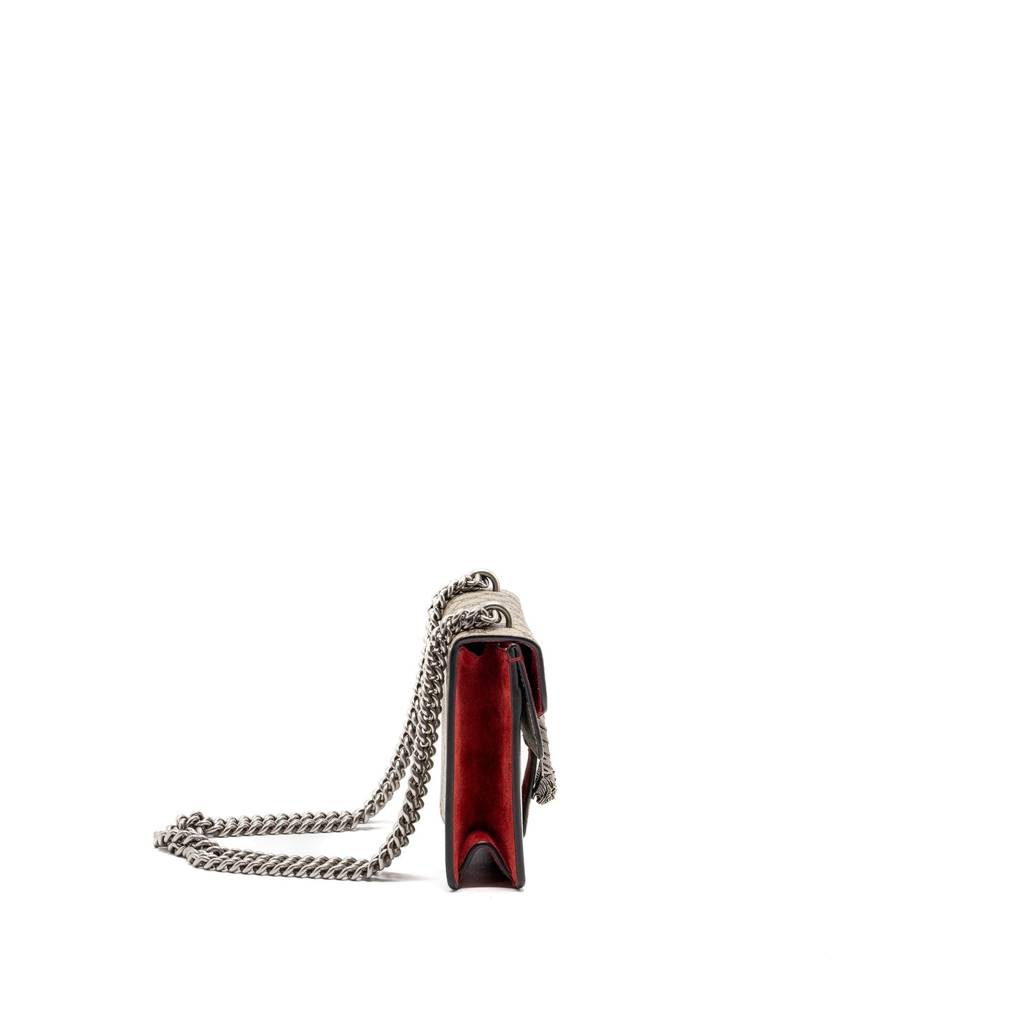 Gucci Dionysus Supreme Bag Shw Red Mini Travel Bag
