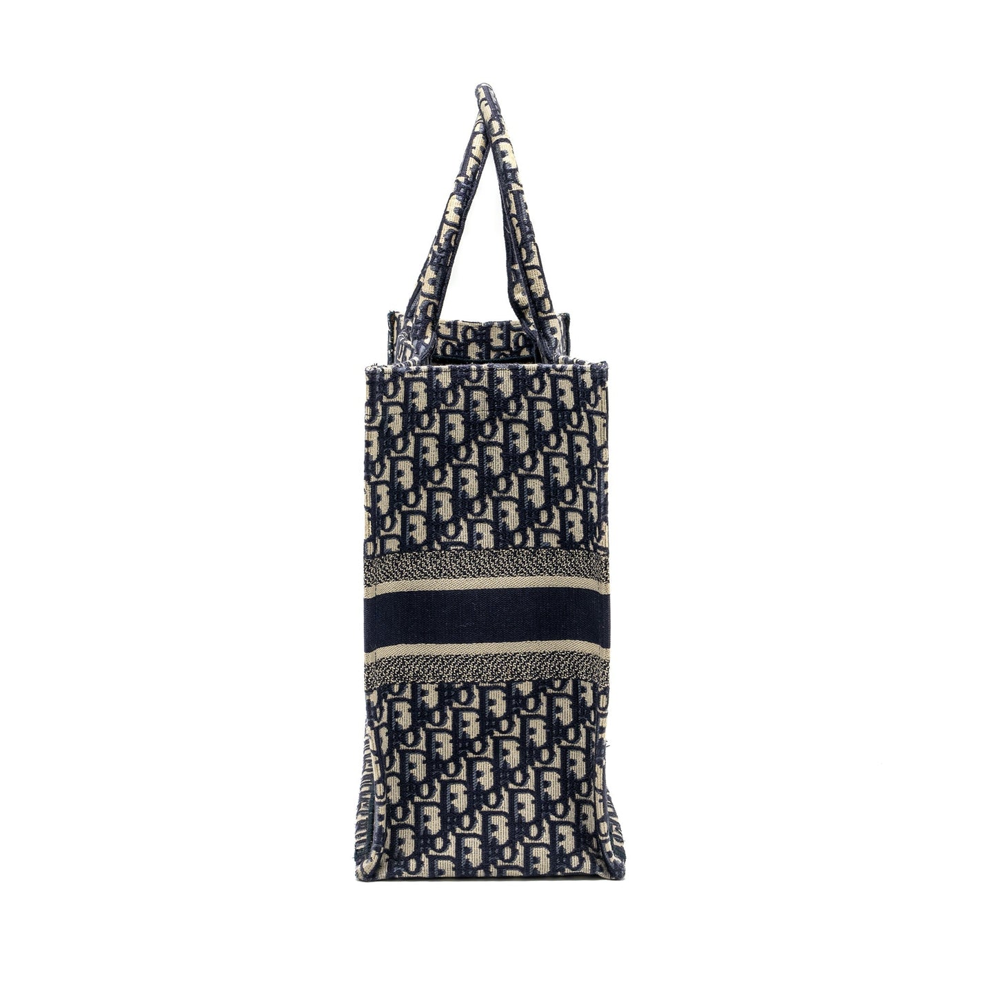 Dior Book Tote Oblique Handbag Blue Large Tote Bag