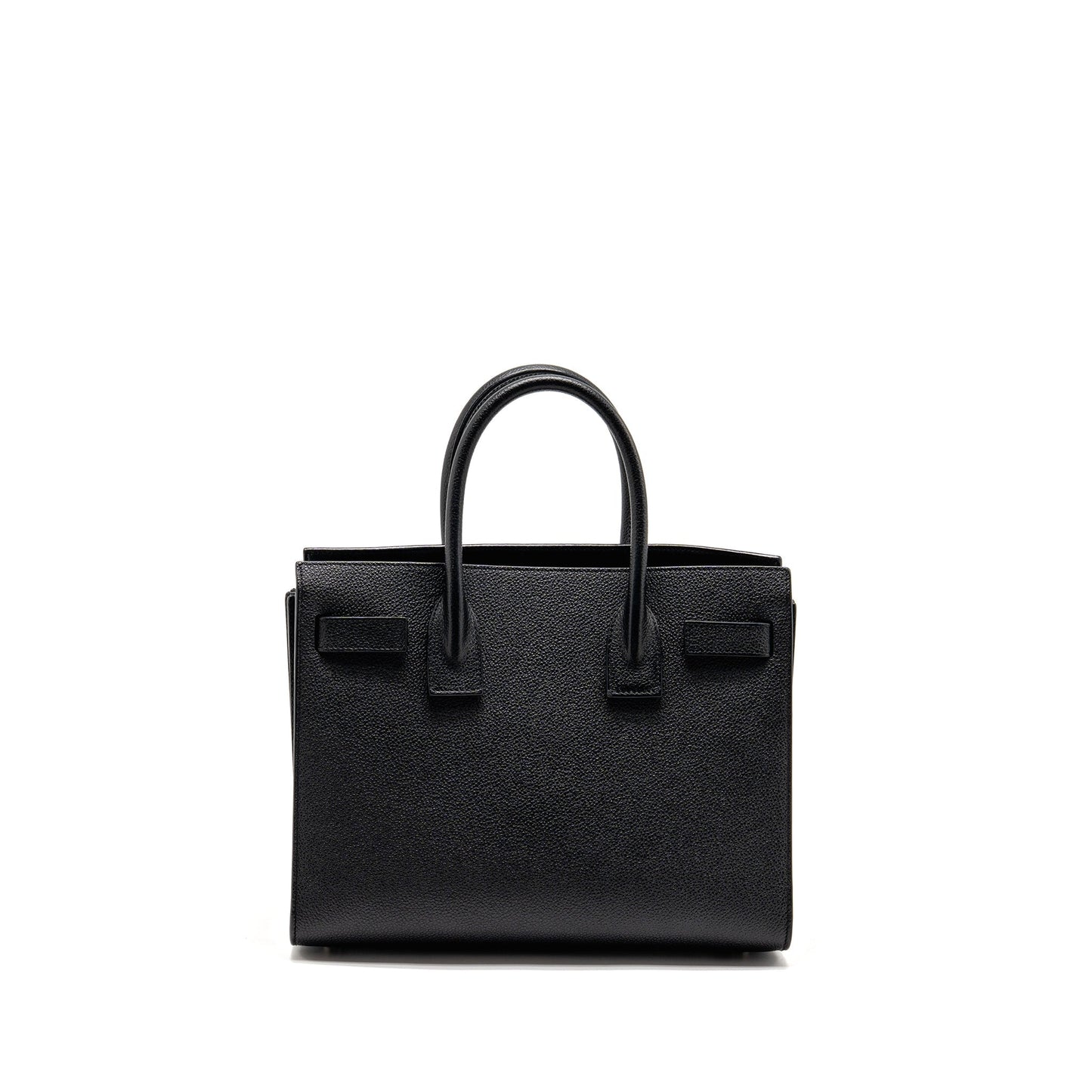 YSL Saint Laurent Saint Laurent Sac De Grained Calfskin Travel Black Travel Bag