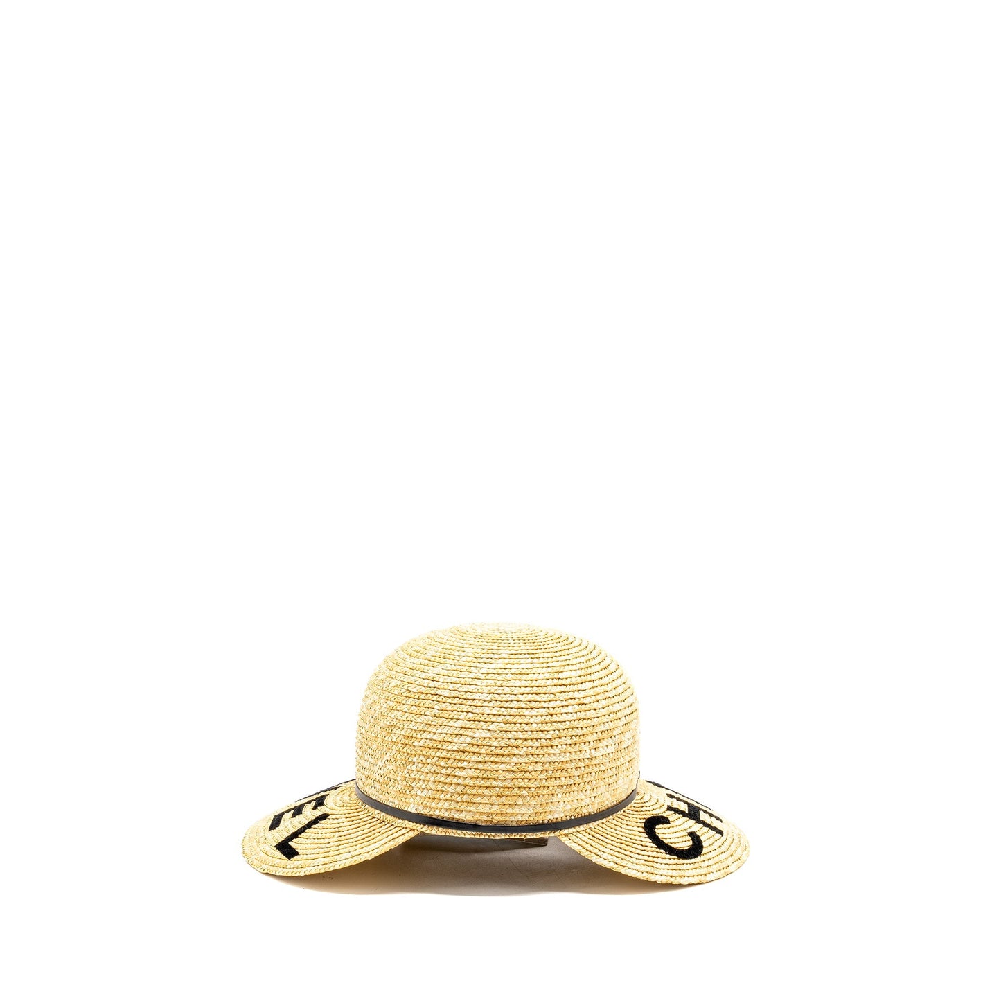 Chanel lack Black Brown Hat