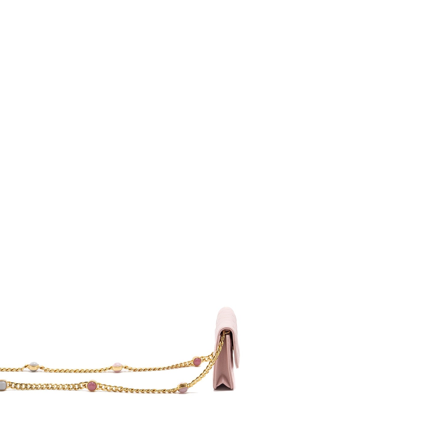Chanel flap card holder limited edition lambskin Pink Wallet Case