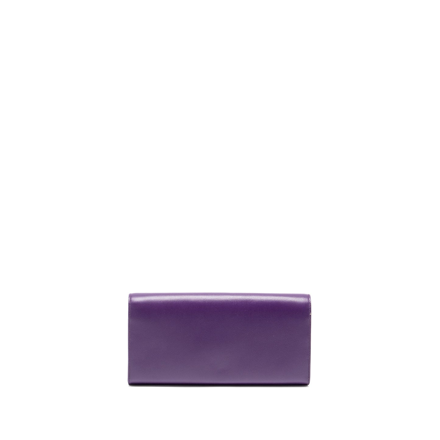 YSL Saint Laurent Saint Laurent Kate Clutch Calfskin Purple Clutch Bag