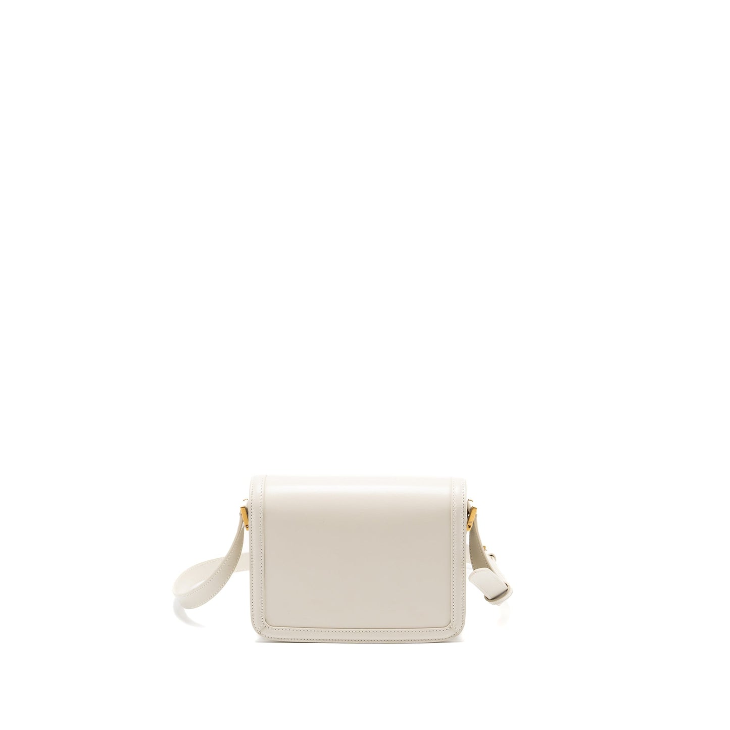 YSL Saint Laurent Solferino Satchel Crossbody Purse White Small Crossbody Bag