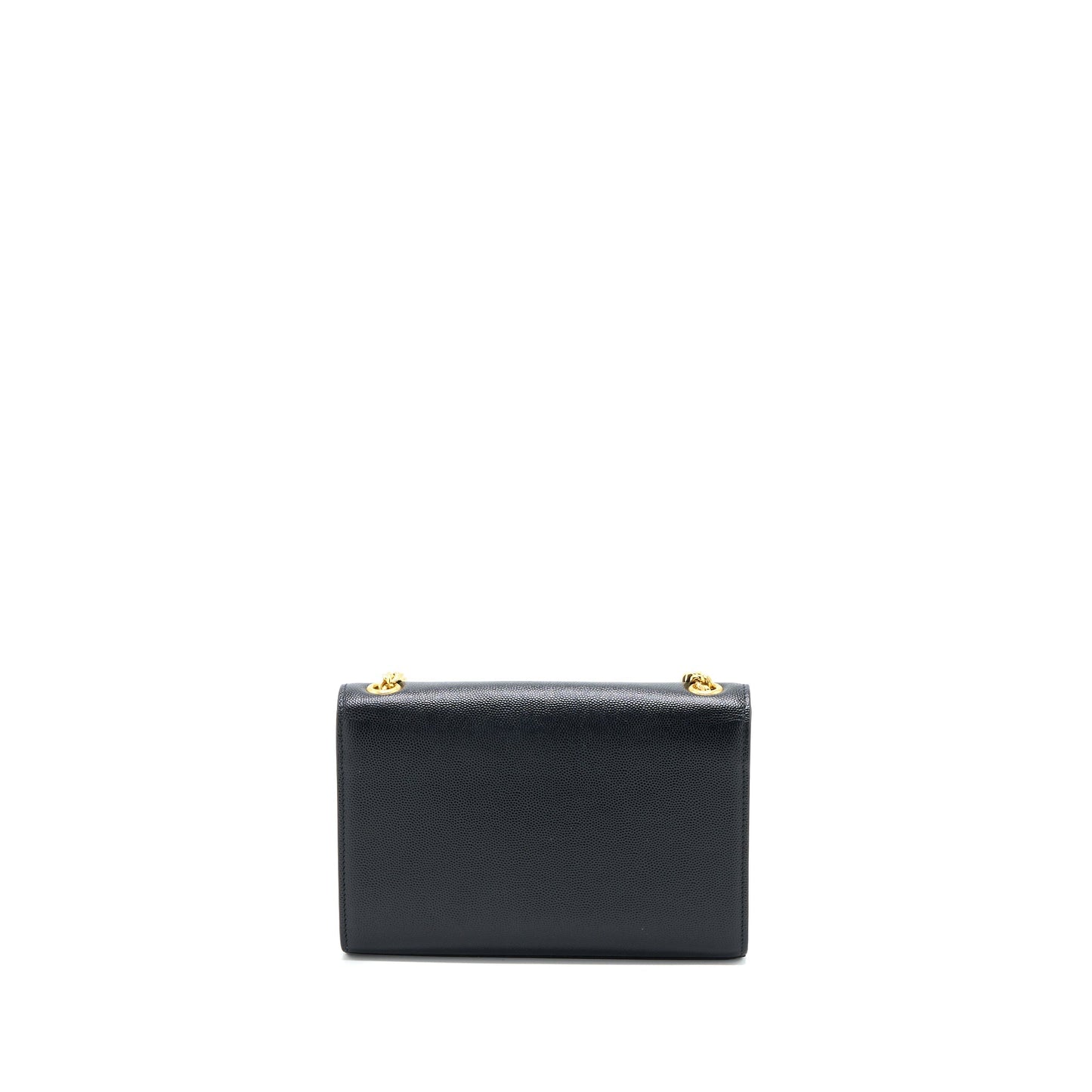 YSL Saint Laurent Saint Laurent Kate Purse Grained Calfskin Travel Black Small Travel Bag