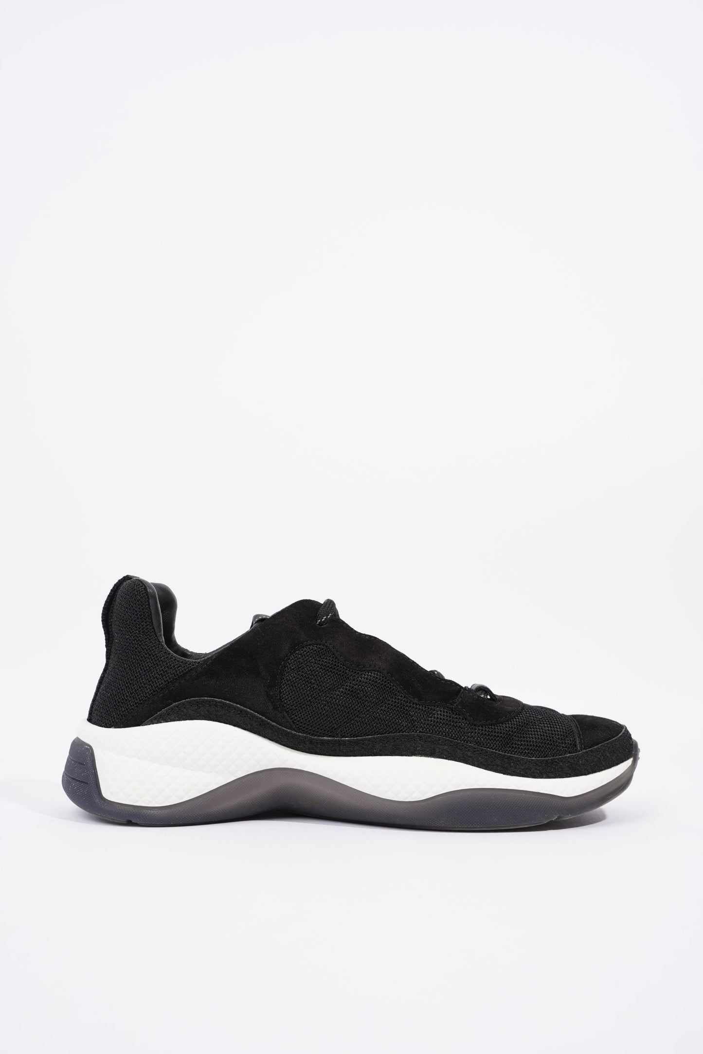 Chanel CC Logo Runners Black White EU 40.5 UK 7.5