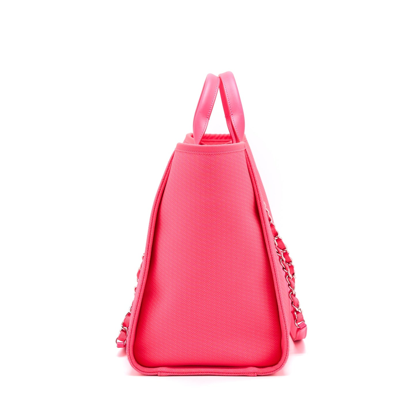 Chanel Deauville SHW Pink Tote Bag