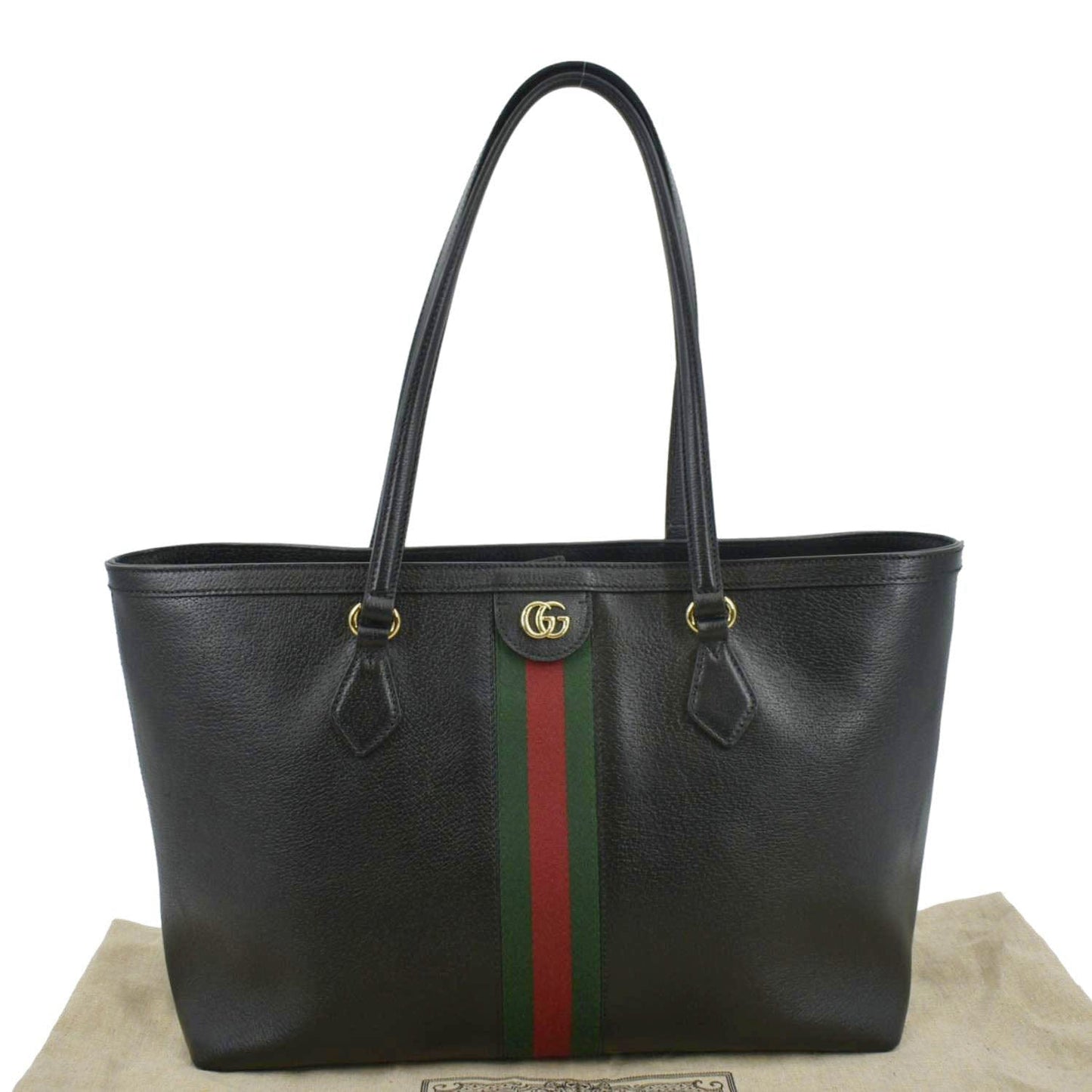 Gucci Ophidia Jumbo Tote Bag Leather Black