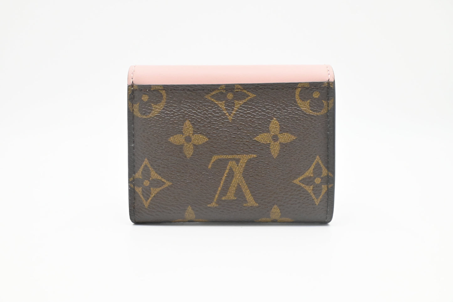 Louis Vuitton Zoe Monogram Canvas Leather Pink Wallet Case