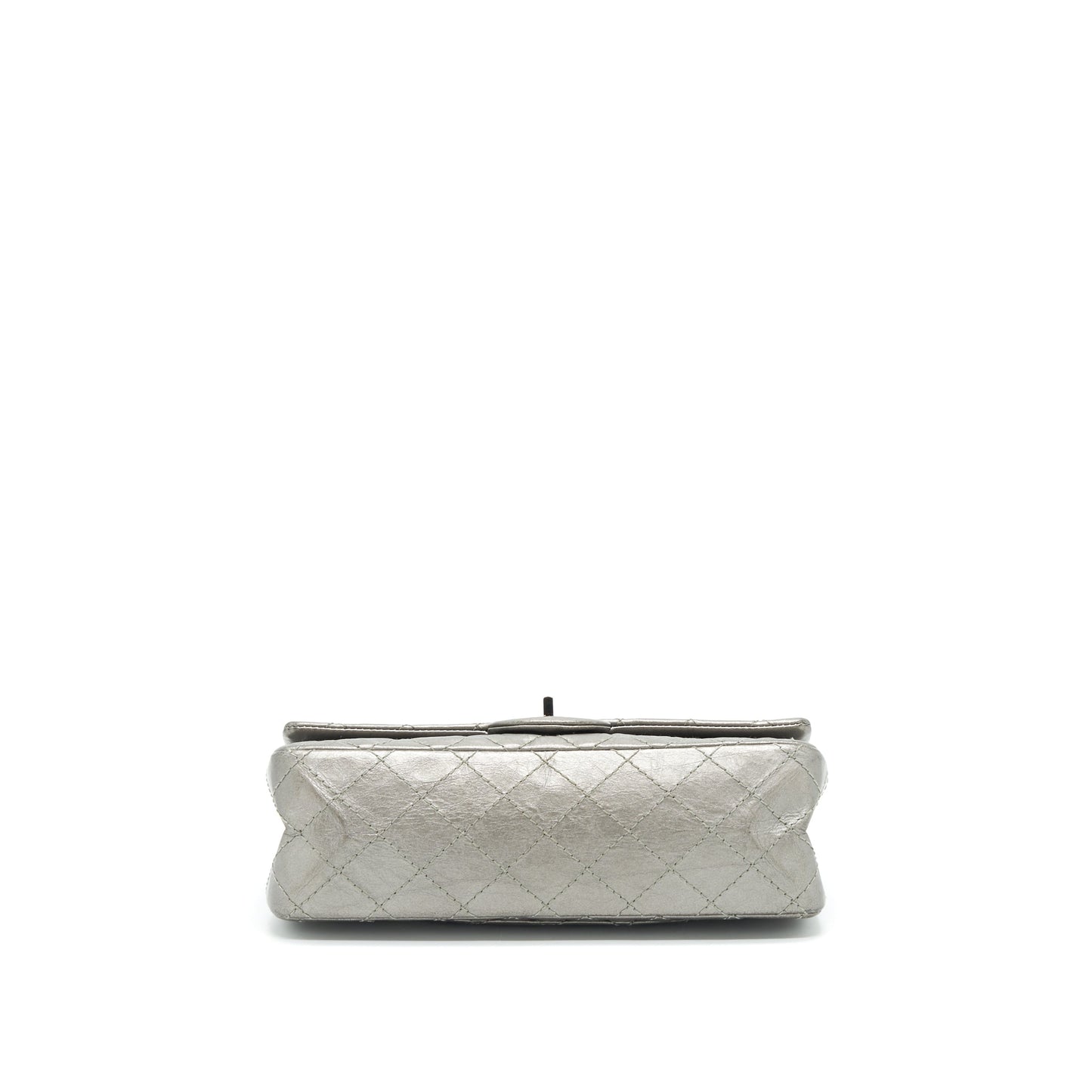 Chanel reissue 2.55 225 Double Flap Silver Grey Small Shoulder Bag