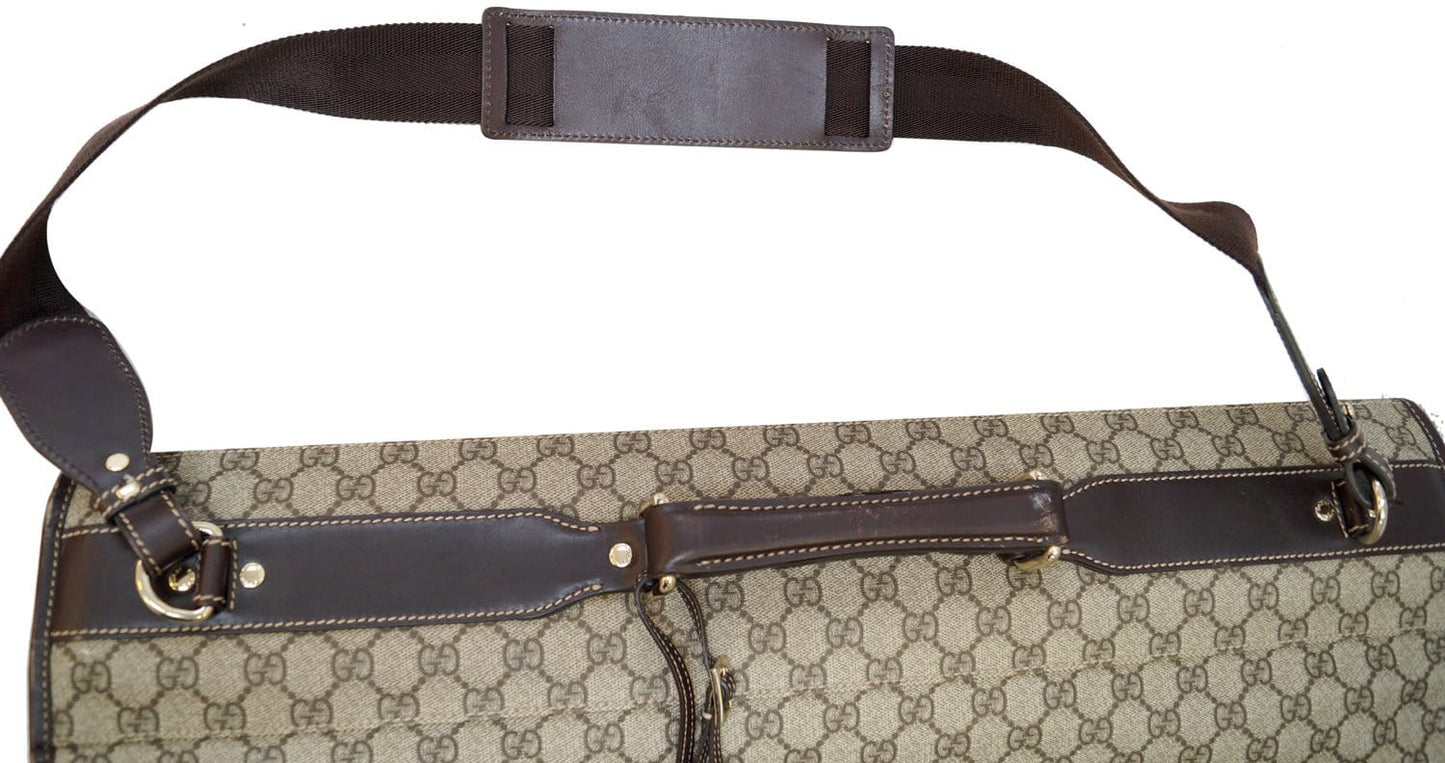 Gucci Garment Bag Canvas Large Travel Bag