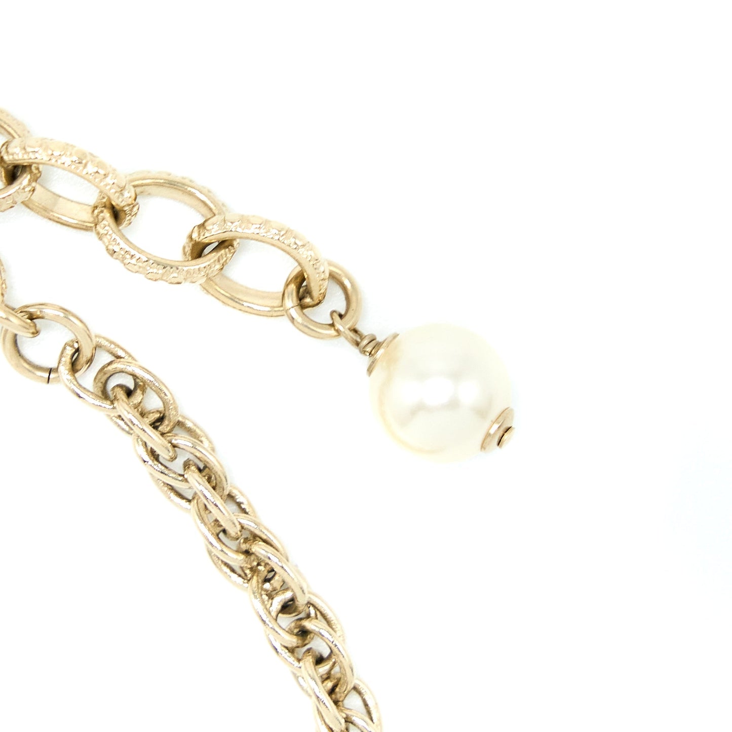 Chanel Cruise Choker Letters Flowers Crystal Pearl Handbag