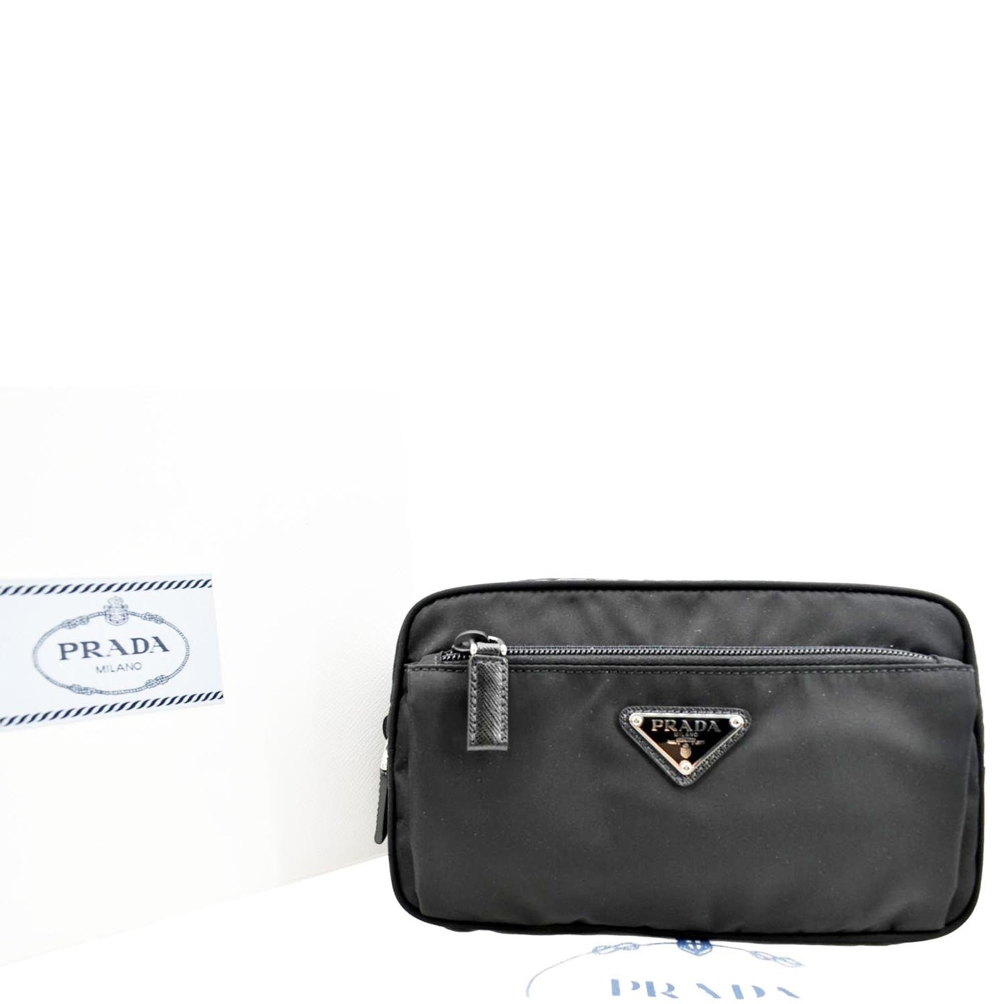 Prada Tessuto Belt Bag Nylon Black