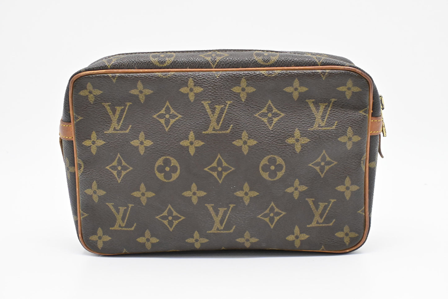 Louis Vuitton Compiegne Monogram Canvas Handbag Canvas 1