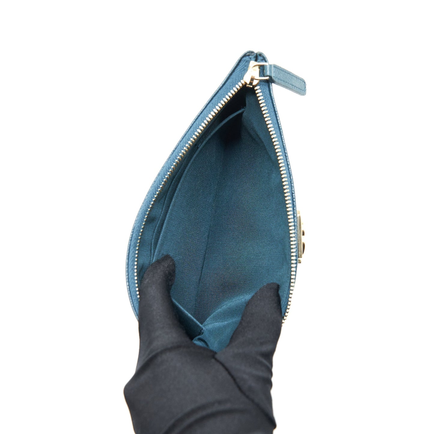 Chanel Boy Caviar Dark LGHW Green Handbag