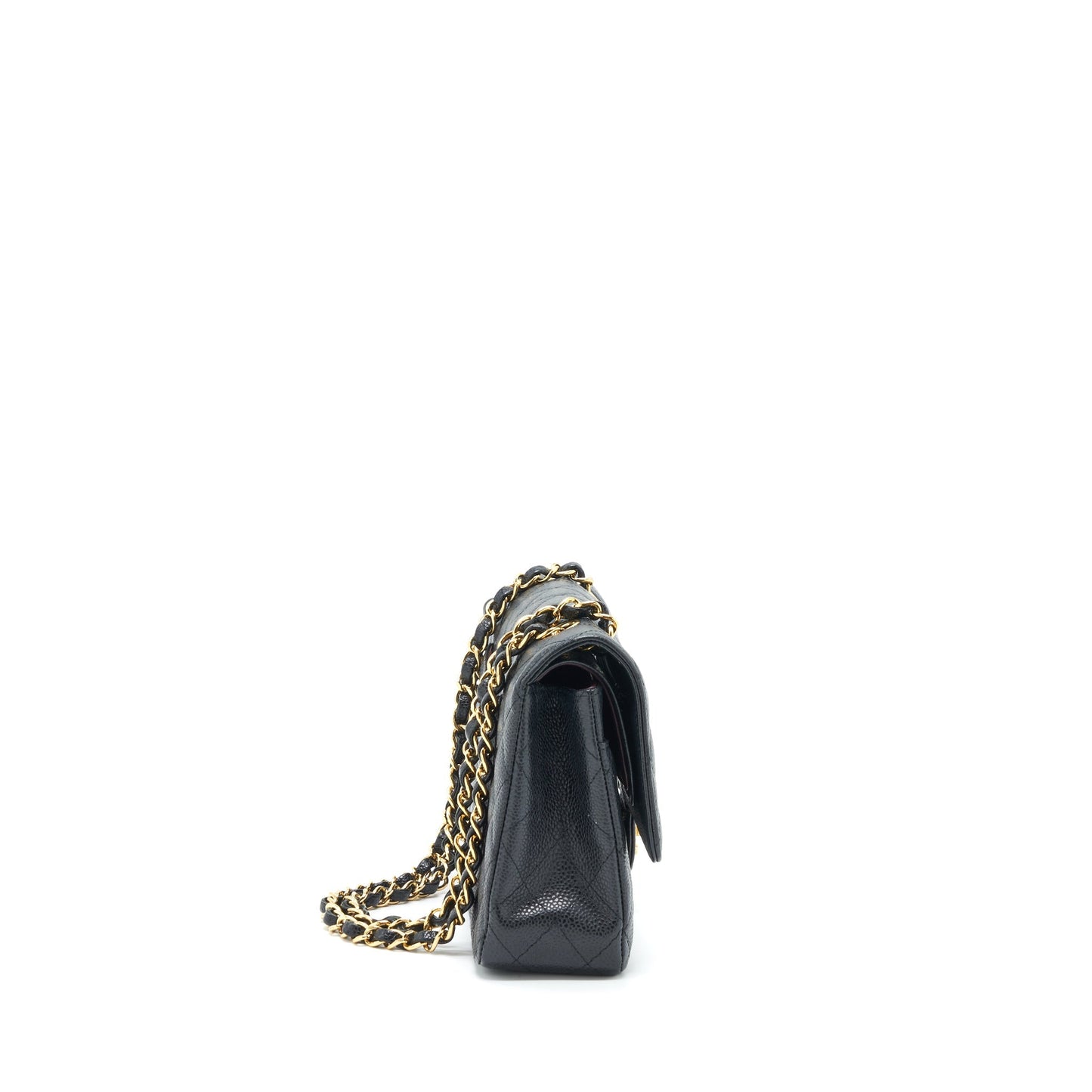 Chanel Classic Double Flap Caviar GHW Black Shoulder Bag Ghw 3