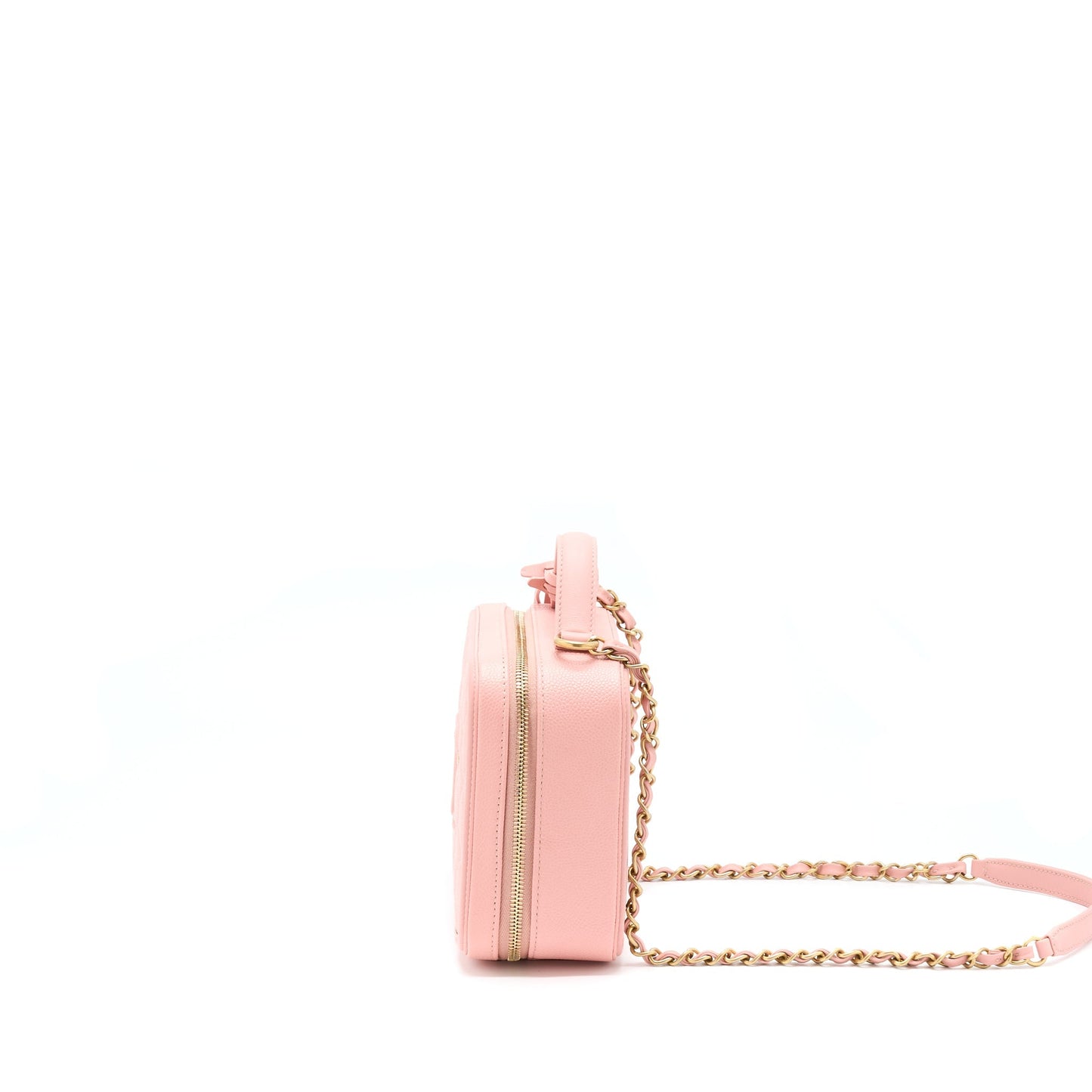 Chanel Filigree Vanity Caviar GHW Pink Handbag