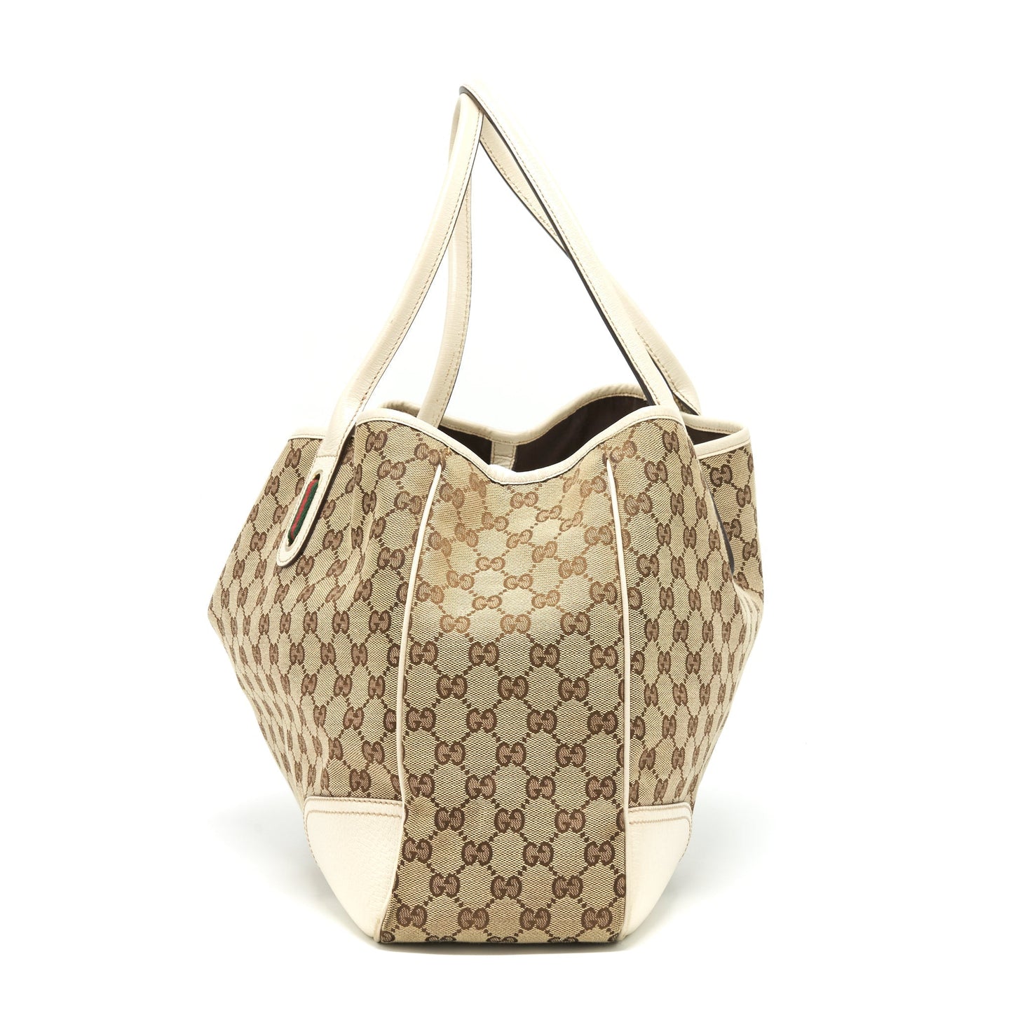Gucci Princy Tote Bag Supreme Canvas White