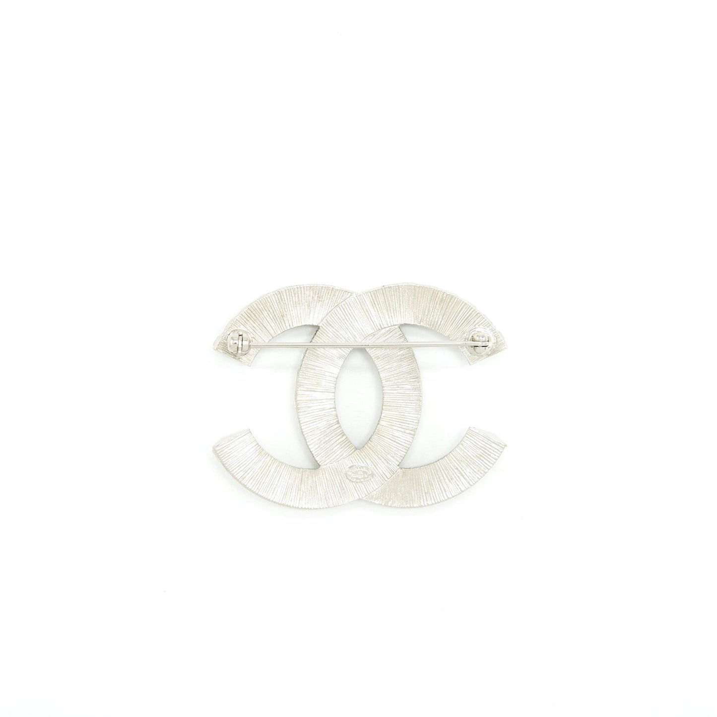 Chanel Silver Handbag