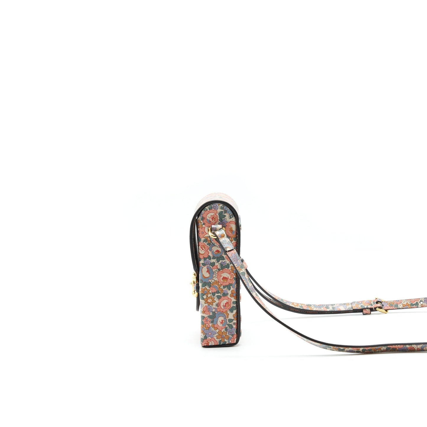 Gucci Liberty Floral Bag In Light And Blue Pink Travel Bag