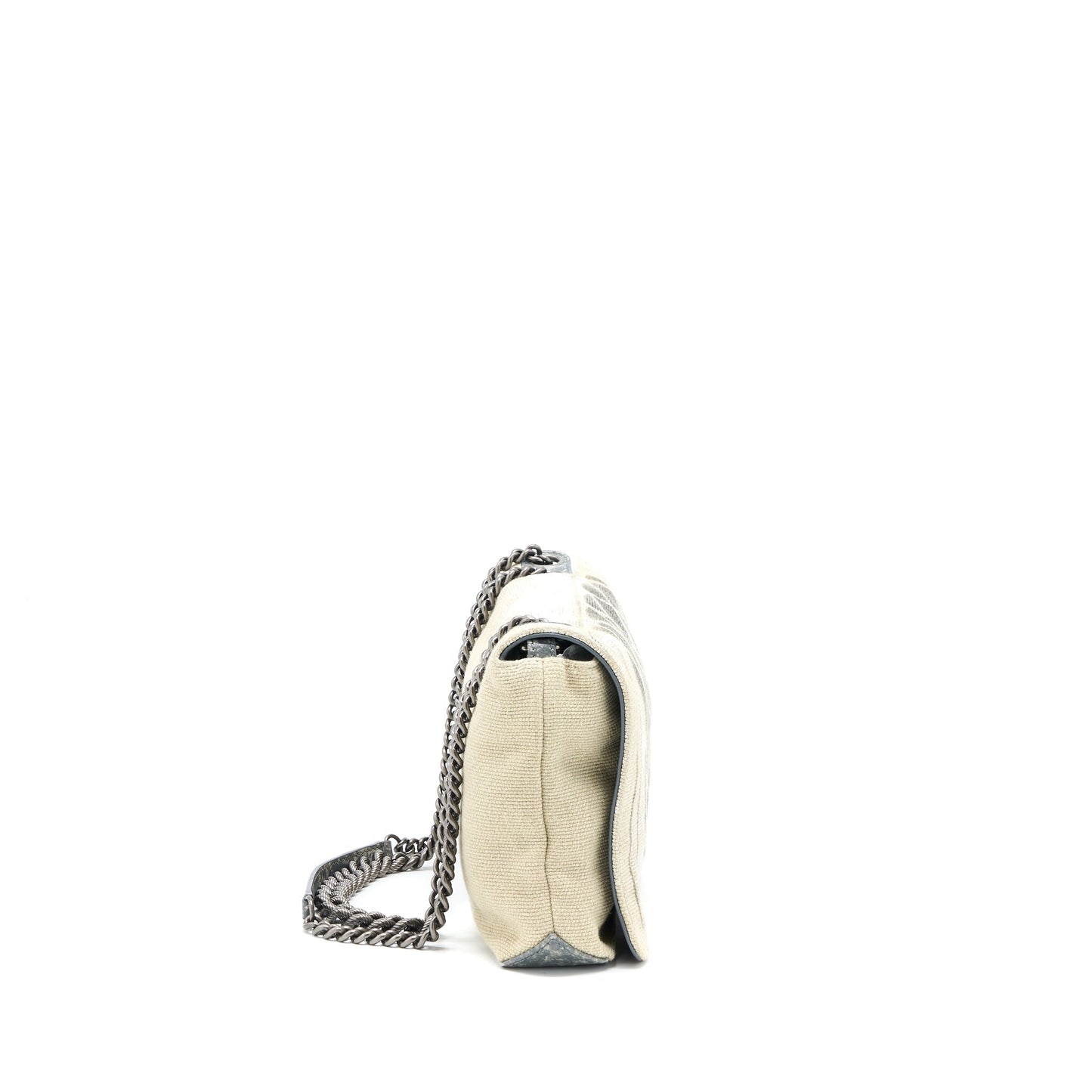Chanel Graffiti Fabric Ruthenium SHW Multicolour Handbag
