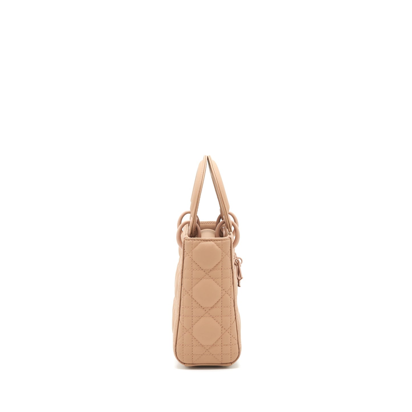 Dior Lady Blush Ultramatte Cannage Handbag Mini Travel Bag