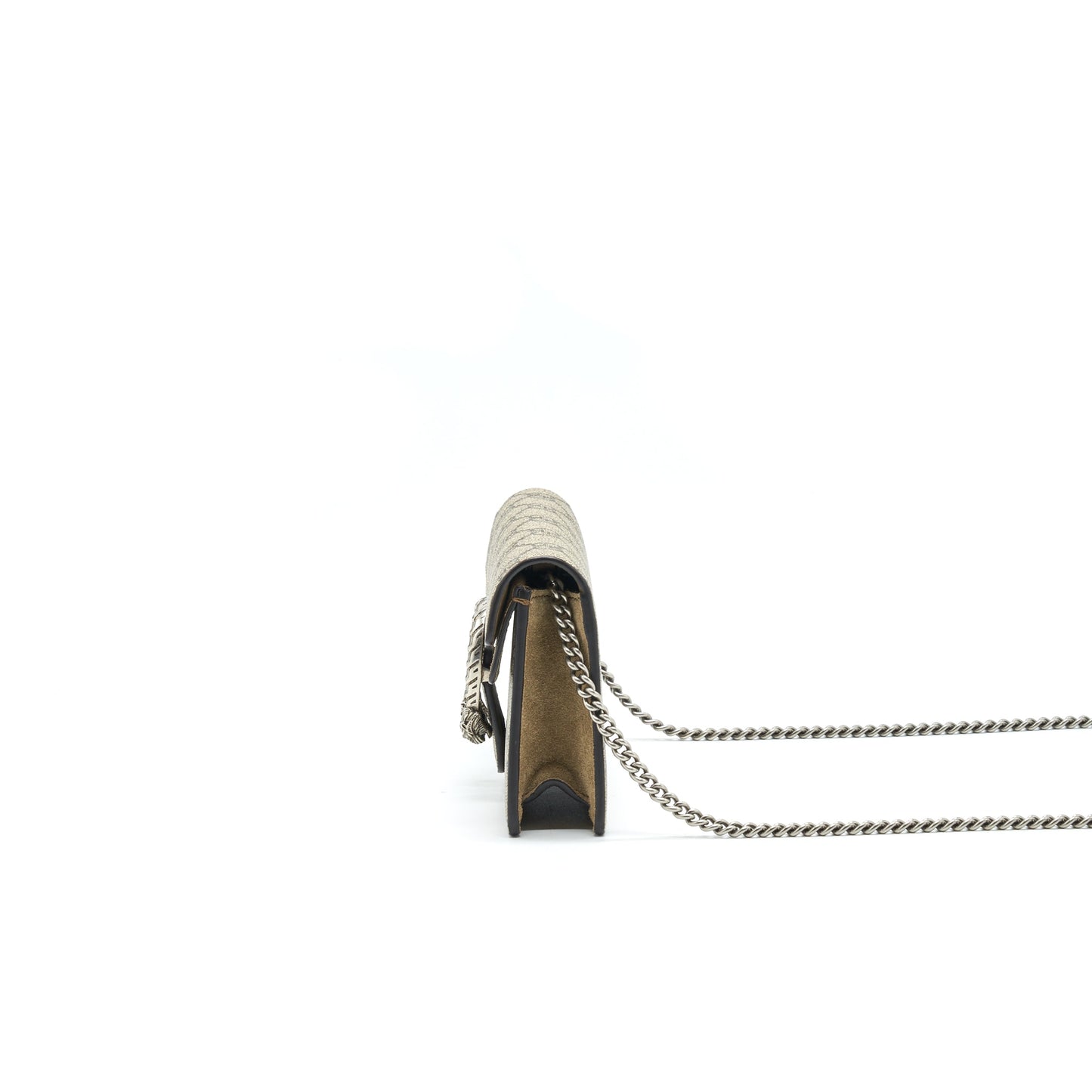 Gucci Dionysus Supreme Super Crossbody Bag Beige Mini