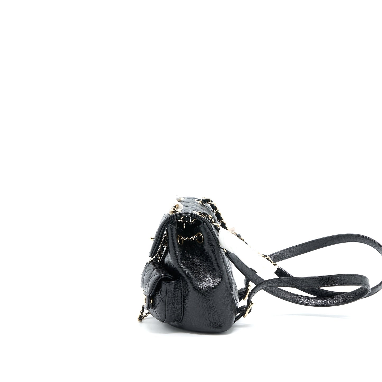 Chanel 23P Triple Pack Backpack Caviar LGHW Black