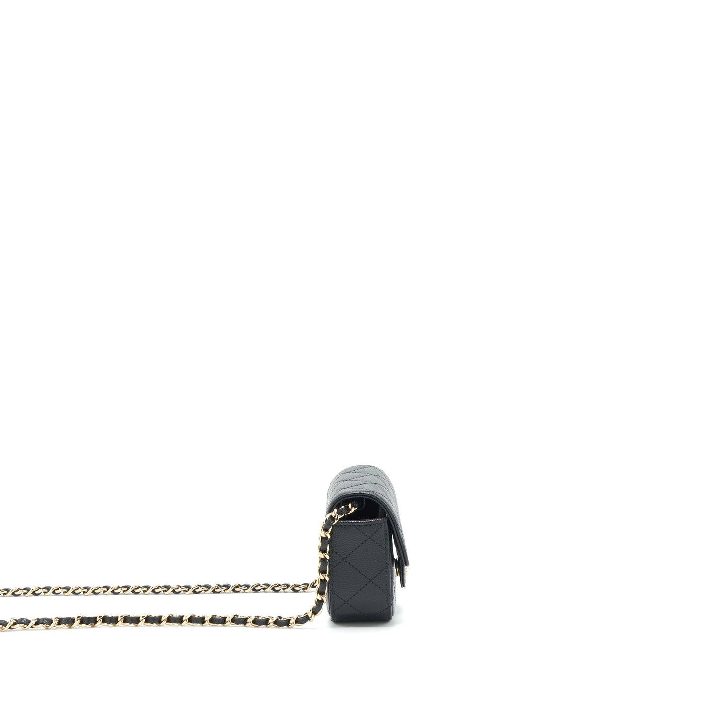 Chanel flap Vanity Caviar LGHW Black Mini Bag