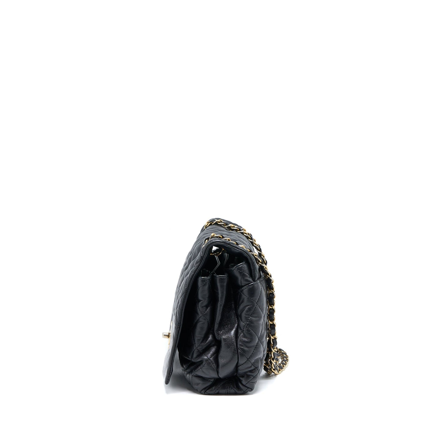 Chanel Quilted Seasonal Flap GHW Black Shoulder Bag