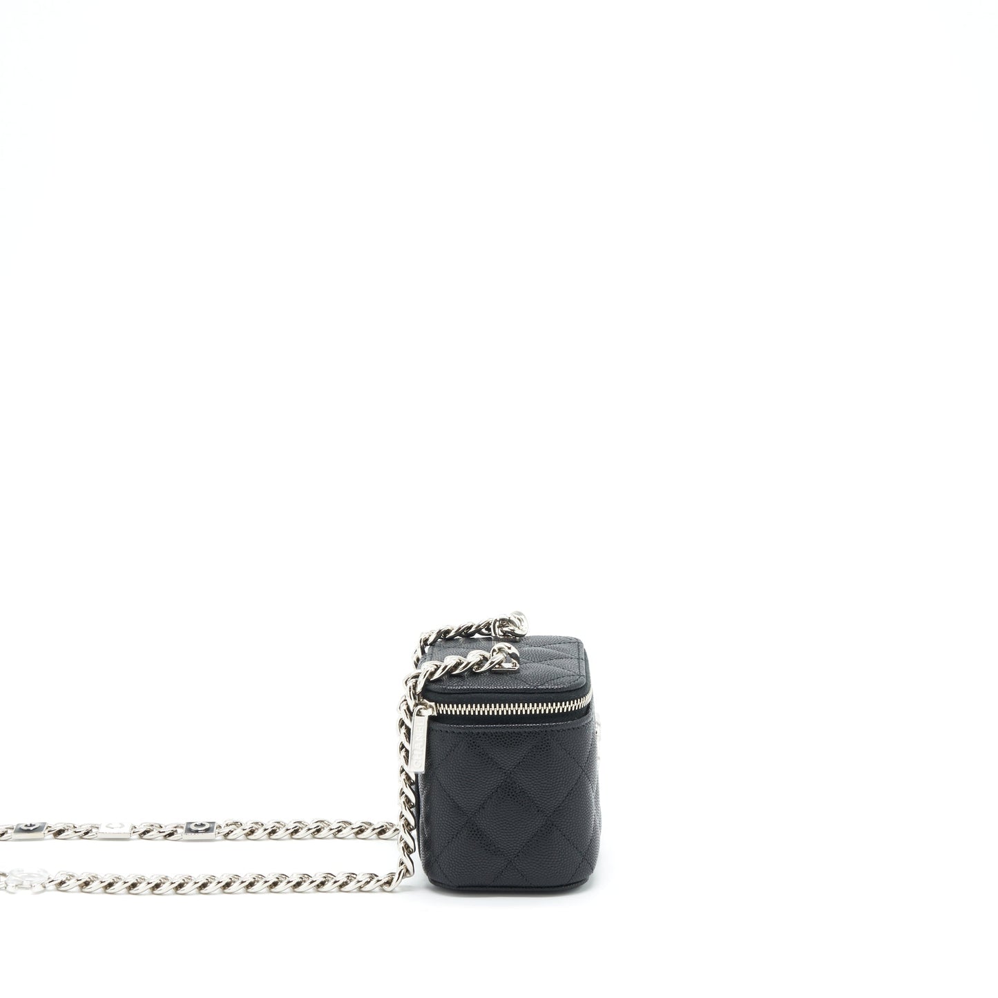 Chanel 22S vanity giant caviar HW Black Mini Bag