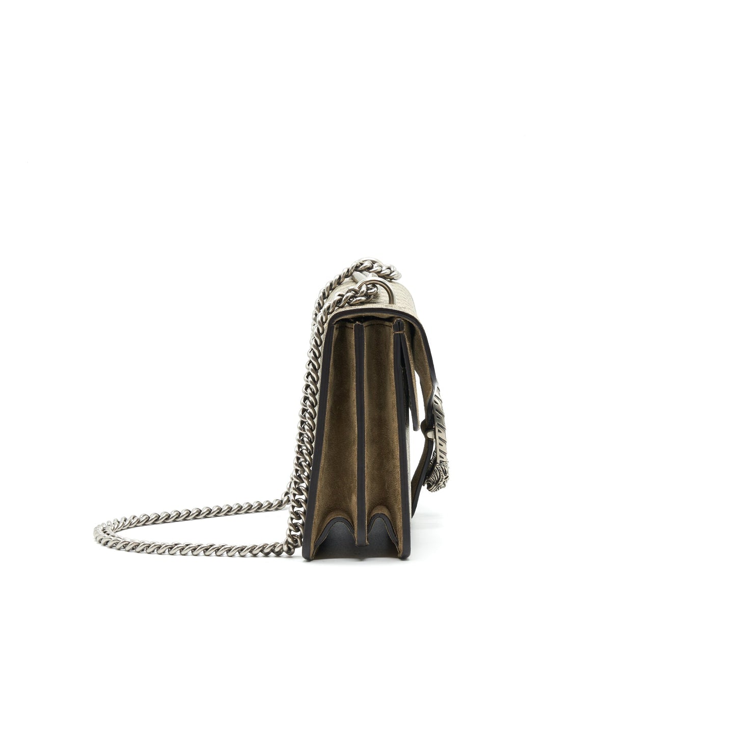 Gucci Dionysus Bag In Beige Small Travel Bag