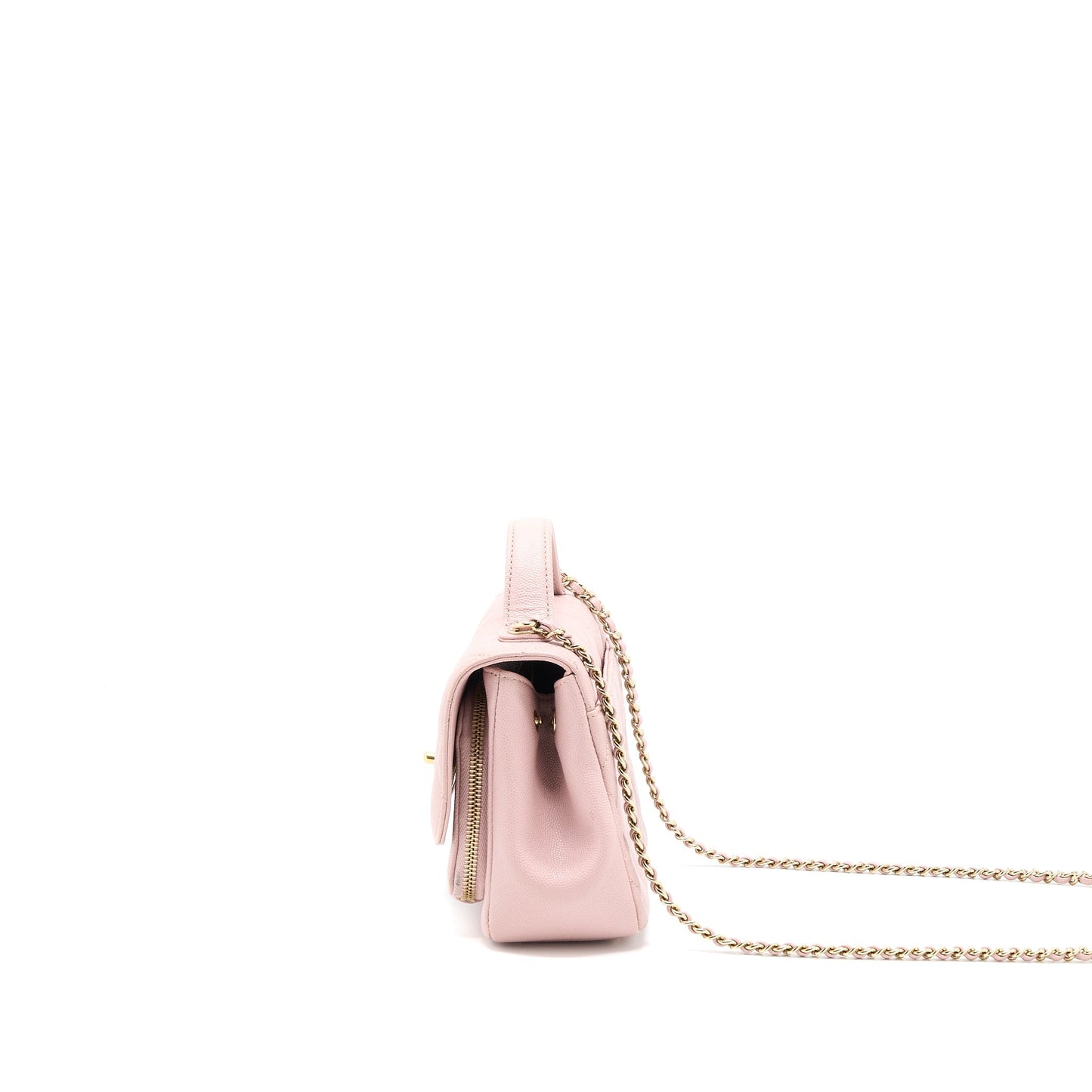 Chanel Business Affinity Caviar Light LGHW Pink Small Handbag