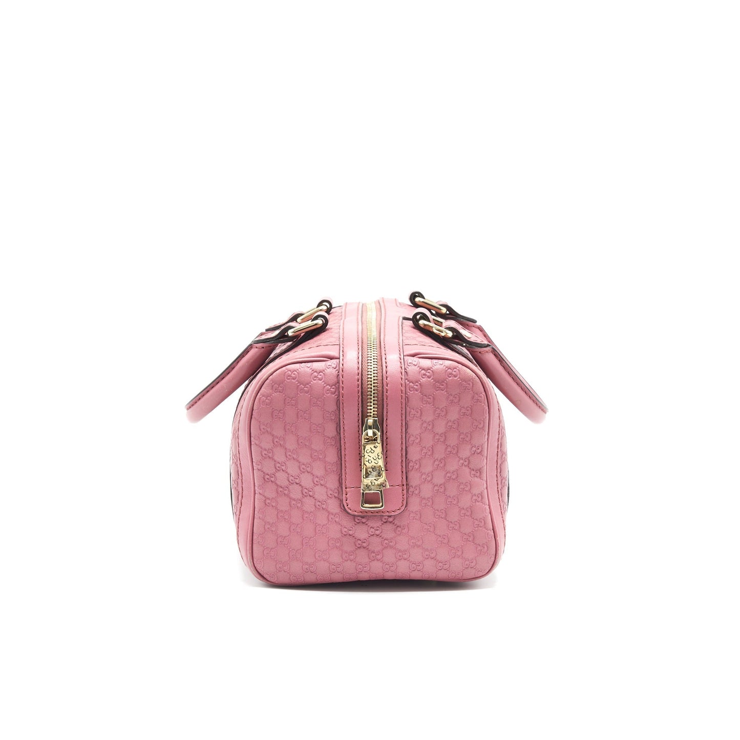 Gucci Boston Bag Calfskin Leather Travel Bag
